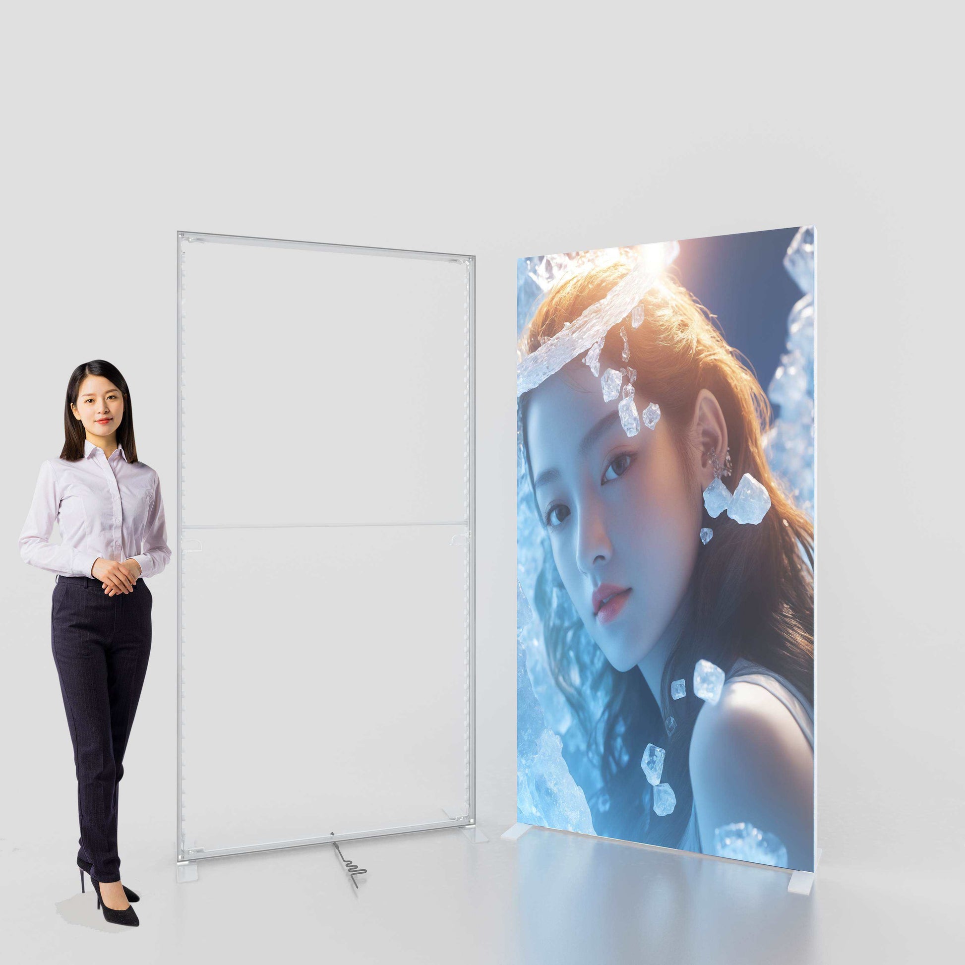 Large SEG LED Light Box 3x2.5m – Trade Show Backdrop – Style 068 – SEG LED Light Box