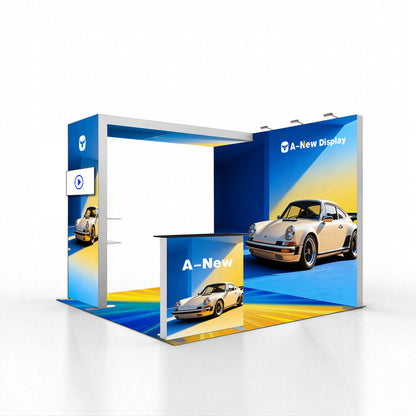 10x10ft (3x3m) Exhibition Booth – Style 023 | ASM Exhibits – Trade Show Exhibition Booth