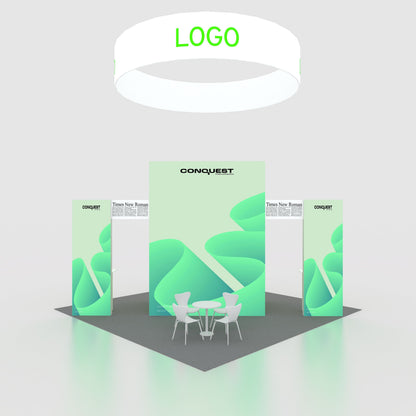 20x20ft (6x6m) Exhibition Booth – Style 010 | ASM Exhibits – View 4