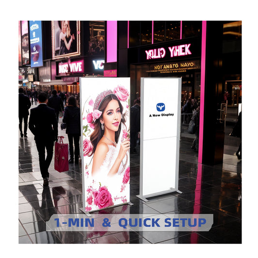 SEG LED Light Box – Portable Trade Show Display – Style 147 – SEG LED Light Box