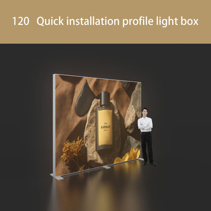 Large SEG LED Light Box 3x2.5m – Trade Show Backdrop – Style 194 – View 3