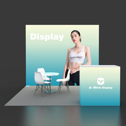 10x10ft (3x3m) Exhibition Booth – Style 045 | ASM Exhibits – View 2