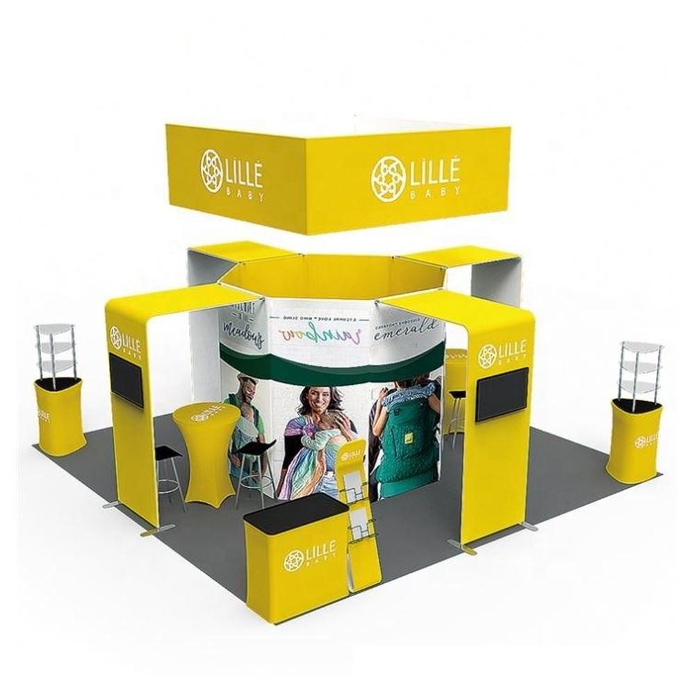 20x20ft (6x6m) Exhibition Booth – Style 006 | ASM Exhibits – View 2