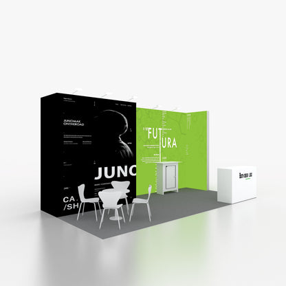 10x20ft (3x6m) Exhibition Booth – Style 024 | ASM Exhibits – View 3