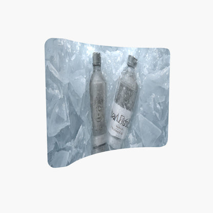 Double-Sided Tension Fabric Backdrop – Trade Show Display Stand – Style 09 – View 4