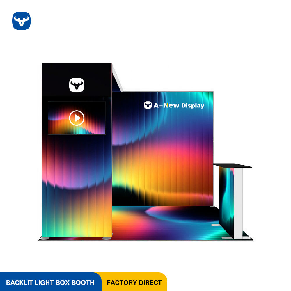 10x10ft (3x3m) Exhibition Booth – Style 013 | ASM Exhibits – View 2