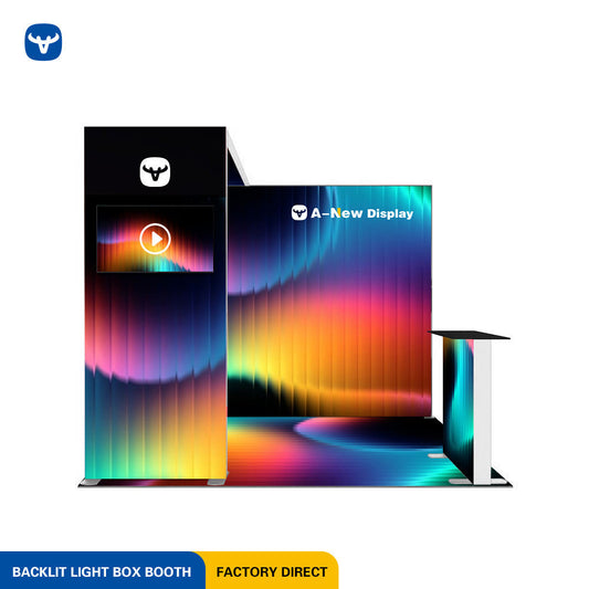 10x10ft (3x3m) Exhibition Booth – Style 013 | ASM Exhibits – View 2
