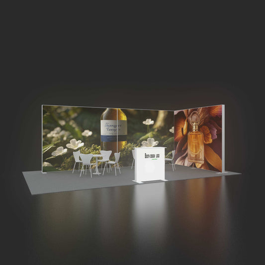 Double-Sided SEG LED Light Box – Exhibition Display – Style 206 – View 2