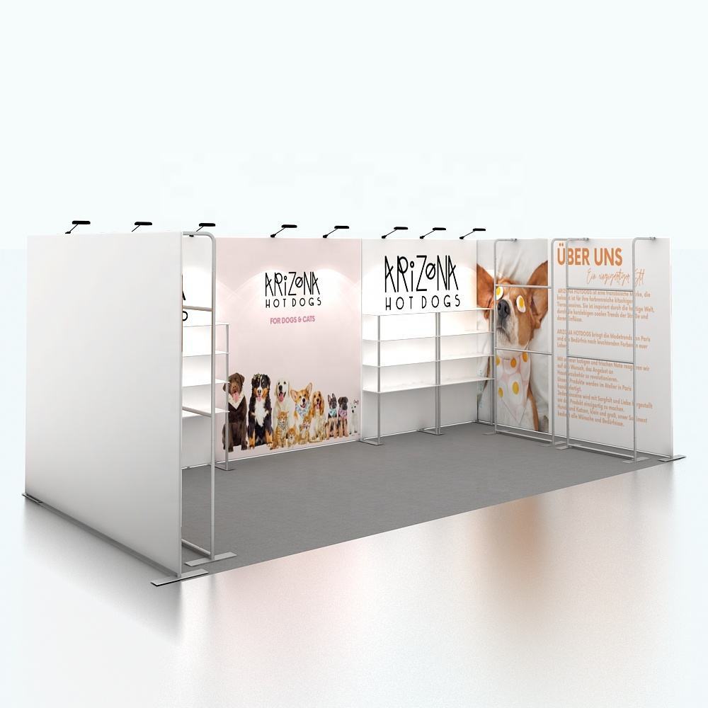 10x20ft (3x6m) Exhibition Booth – Style 010 | ASM Exhibits – View 3