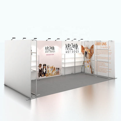 10x20ft (3x6m) Exhibition Booth – Style 010 | ASM Exhibits – View 3