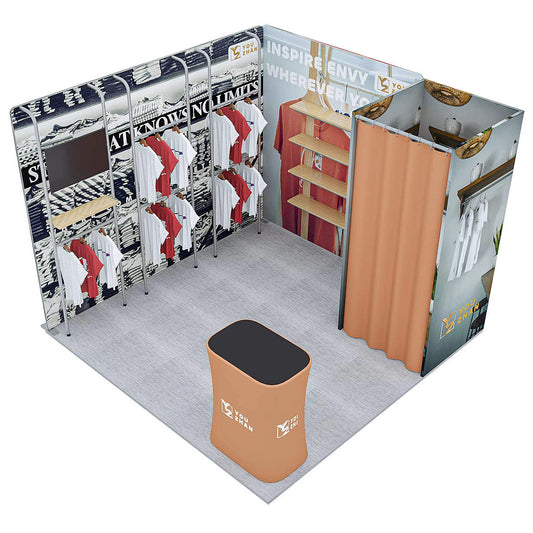 10x10ft (3x3m) Exhibition Booth – Style 059 | ASM Exhibits – Trade Show Exhibition Booth