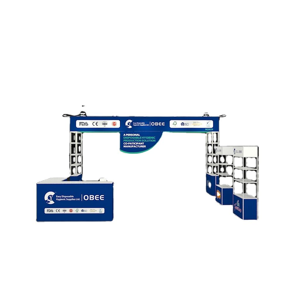 10x10ft (3x3m) Exhibition Booth – Style 060 | ASM Exhibits – View 5