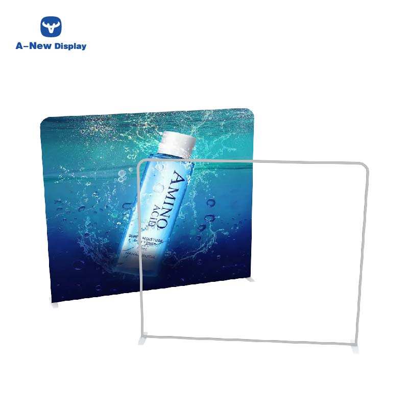 Double-Sided Tension Fabric Backdrop – Trade Show Display Stand – Style 68 – Tension Fabric Display