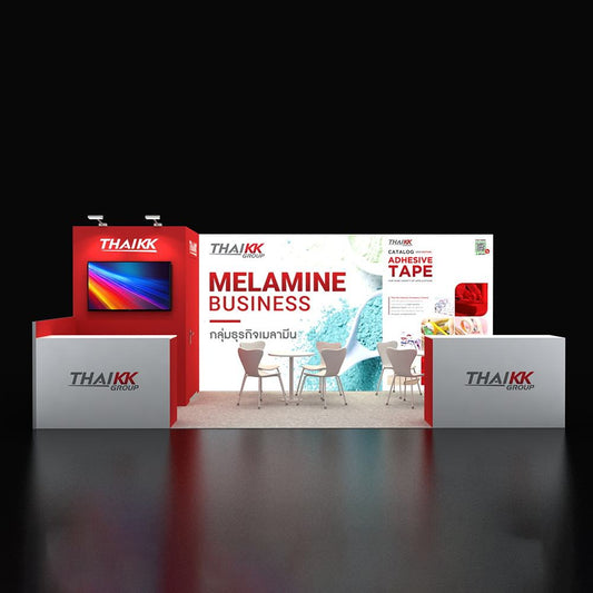 10x20ft (3x6m) Exhibition Booth – Style 016 | ASM Exhibits – Trade Show Exhibition Booth