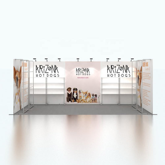 10x20ft (3x6m) Exhibition Booth – Style 010 | ASM Exhibits – View 2