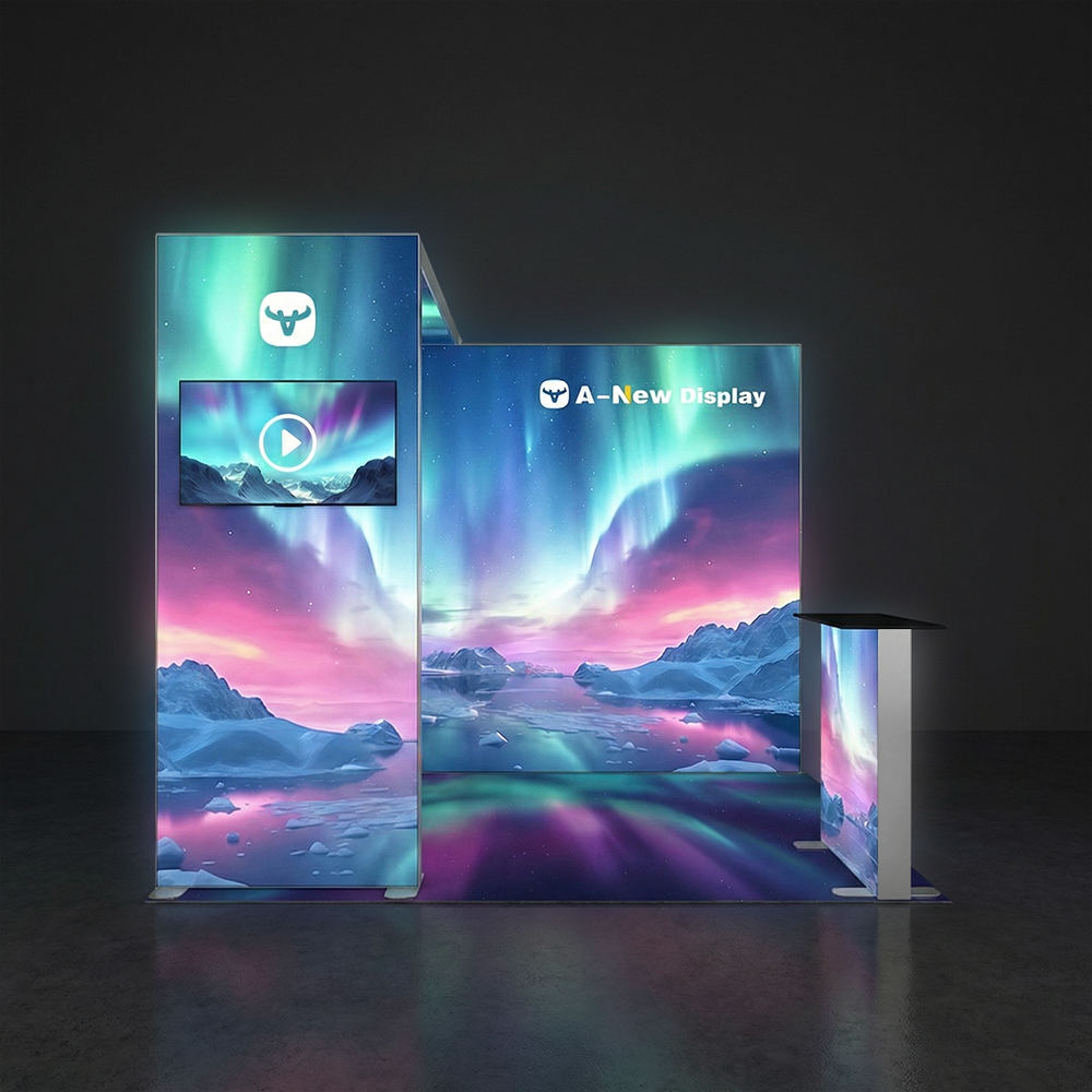 10x10ft (3x3m) Exhibition Booth – Style 015 | ASM Exhibits – Trade Show Exhibition Booth