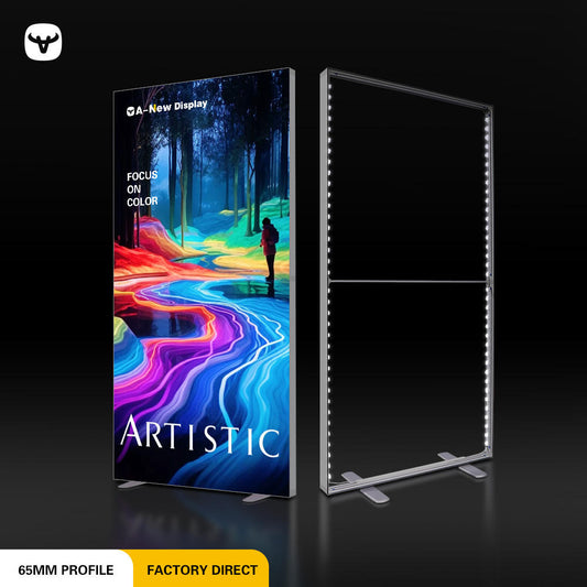 SEG LED Light Box – Portable Trade Show Display – Style 008 – SEG LED Light Box