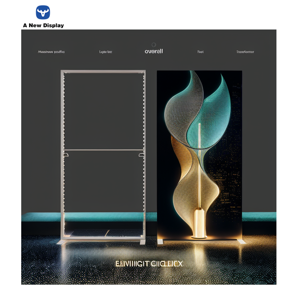 Hanging SEG LED Light Box – Trade Show Display – Style 130 – SEG LED Light Box