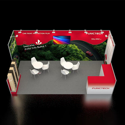 10x20ft (3x6m) Exhibition Booth – Style 006 | ASM Exhibits – View 3