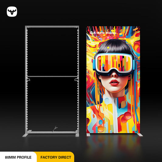 SEG LED Light Box – Portable Trade Show Display – Style 012 – SEG LED Light Box