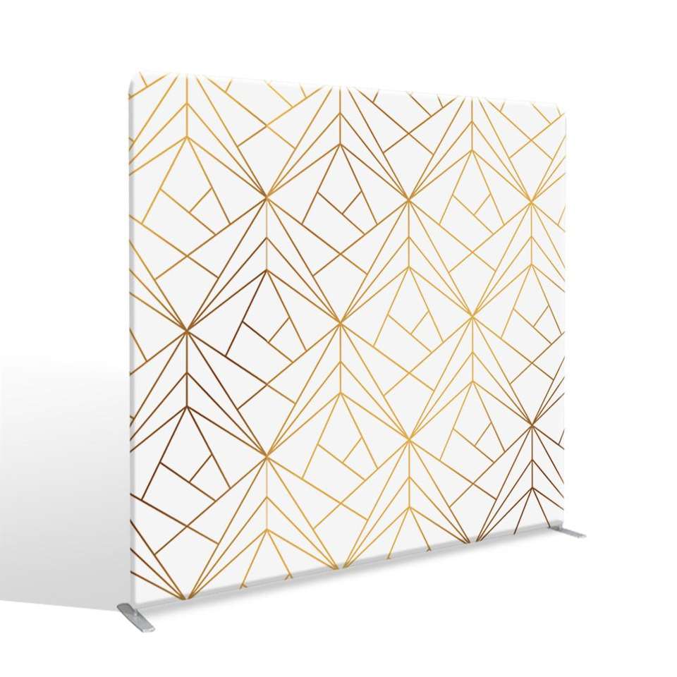 Event & Wedding Tension Fabric Backdrop – Custom Printed Display – Style 01 – Tension Fabric Display