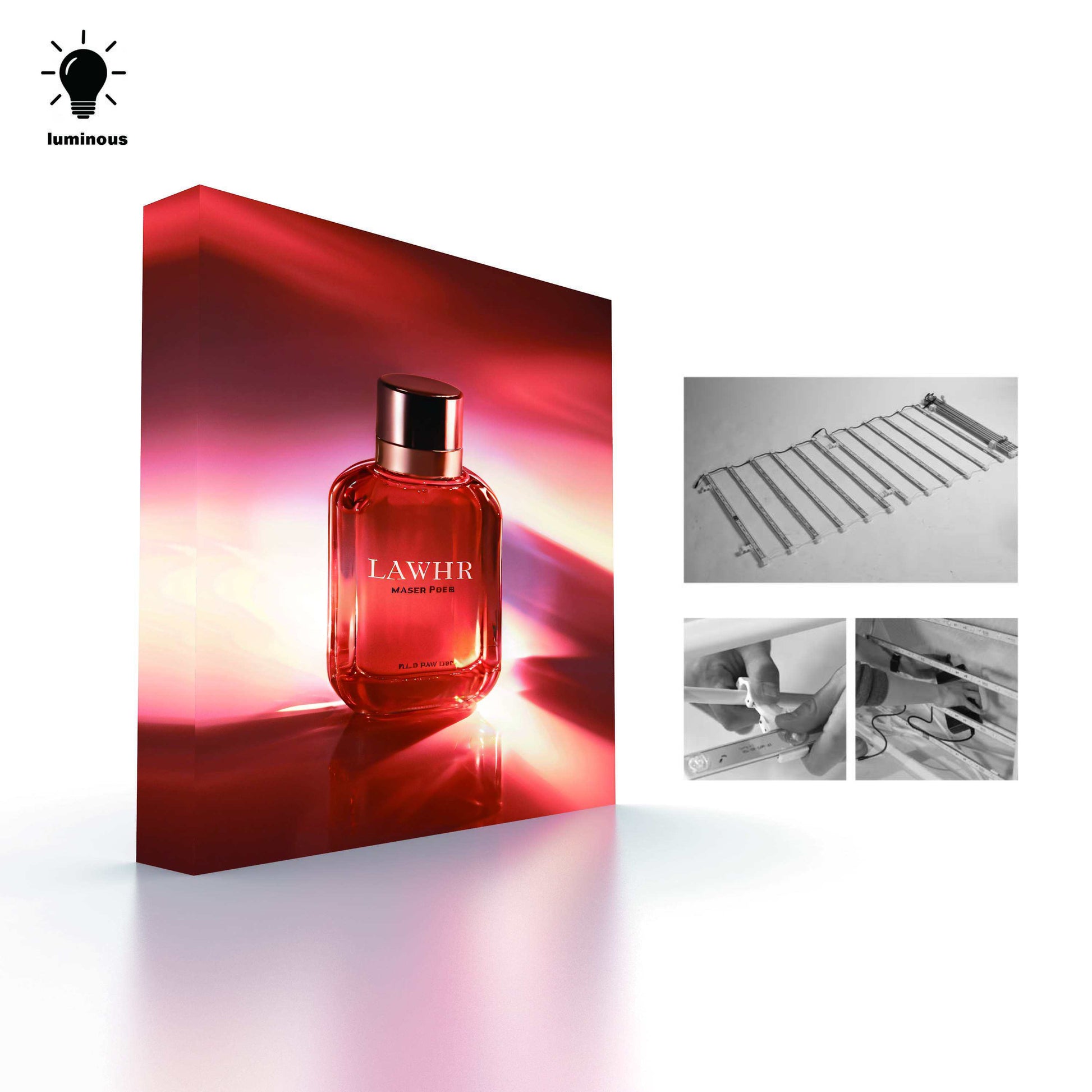 SEG LED Backlit Aluminum Pop-Up Banner Stand – Tool-Free Trade Show Display – View 2