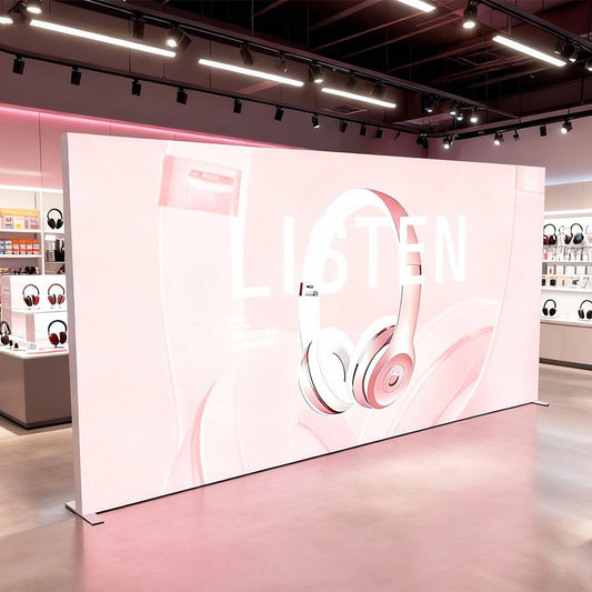 Large SEG LED Light Box 10x20ft – Exhibition Booth Display – Style 260 – SEG LED Light Box