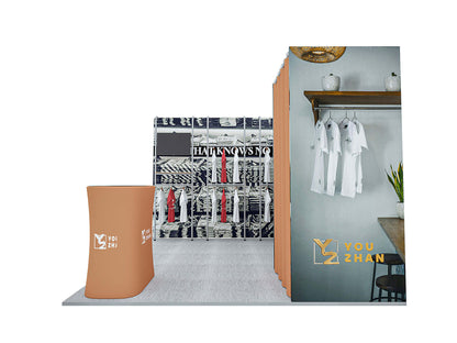 10x10ft (3x3m) Exhibition Booth – Style 049 | ASM Exhibits – View 2