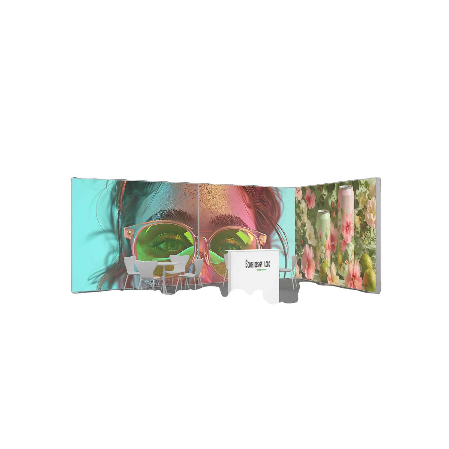 Double-Sided SEG LED Light Box – Exhibition Display – Style 226 – SEG LED Light Box