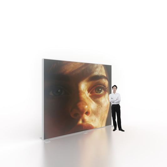 Large SEG LED Light Box 3x2.5m – Trade Show Backdrop – Style 205 – SEG LED Light Box