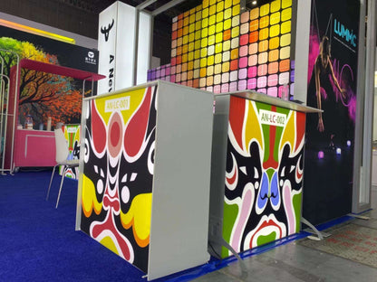 SEG Double-Sided LED Light Box Counter – Style 51 | ASM Exhibits – View 6