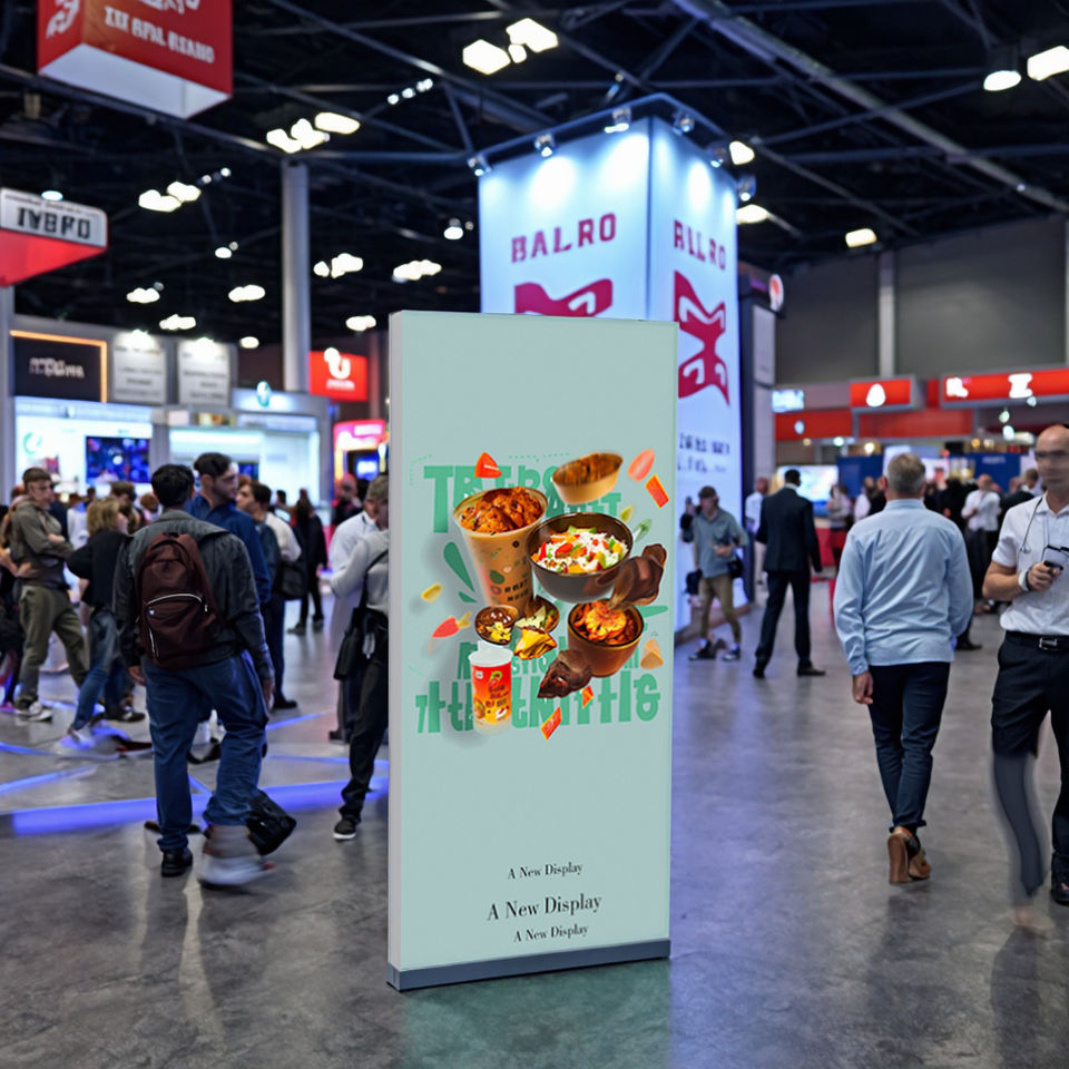 Large SEG LED Light Box 3x2.5m – Trade Show Backdrop – Style 132 – SEG LED Light Box