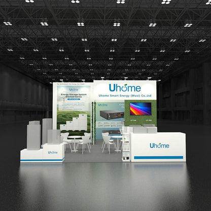 10x10ft (3x3m) Exhibition Booth – Style 060 | ASM Exhibits – View 4