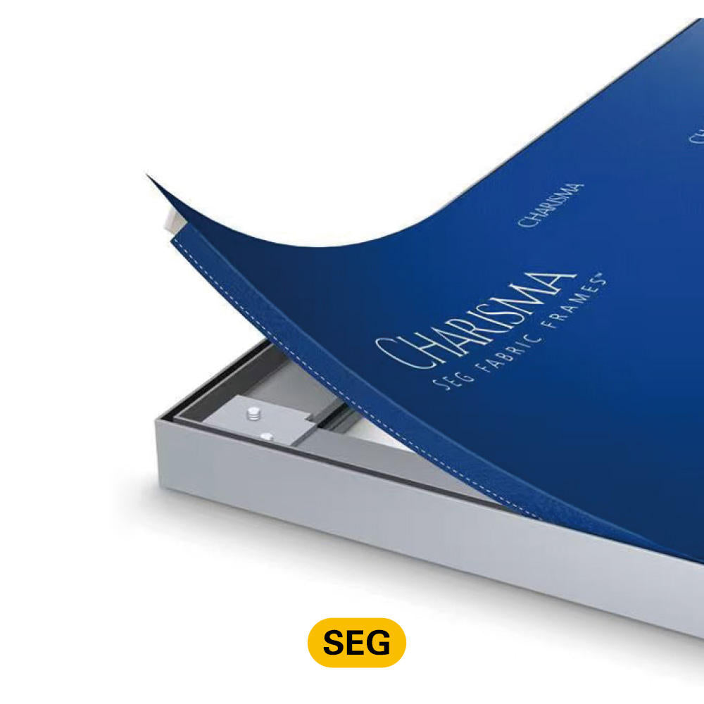 Tension Fabric LED Light Box Display | Tool-Free SEG Frame for Indoor Advertising